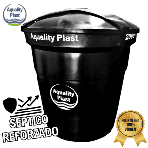 Tanque Cónico séptico 2000 LT